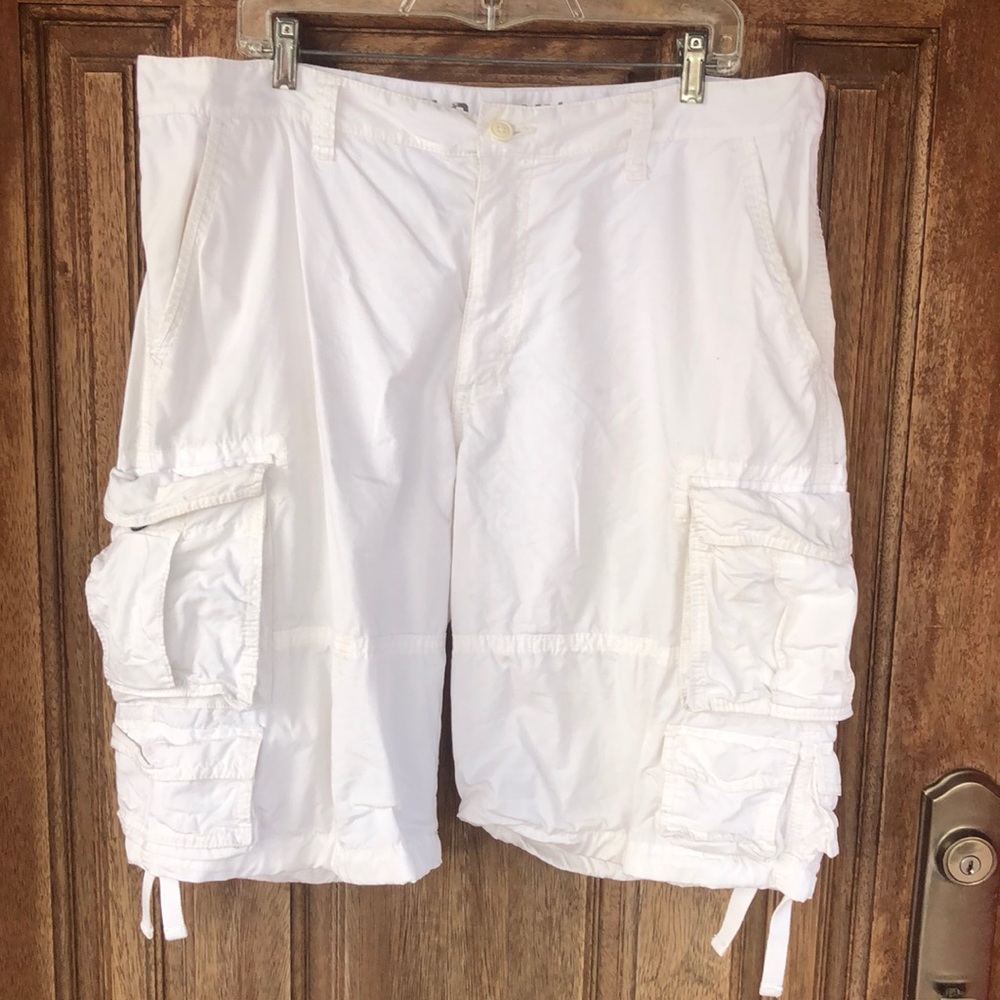 Old Navy white Cargo shorts
